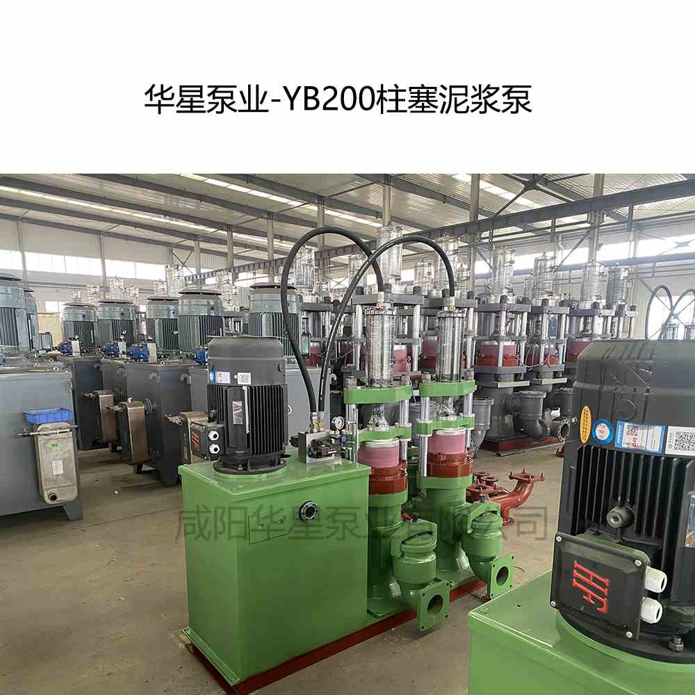 客戶訂購一臺YB200柱塞泥漿泵
